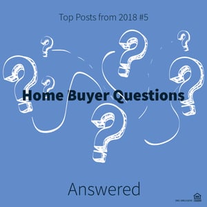 Homebuyer Questions Answered blog top post