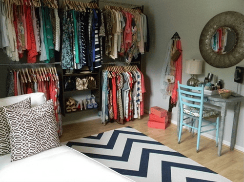 Convert that spare room into a Pinterest worthy closetfor under $200